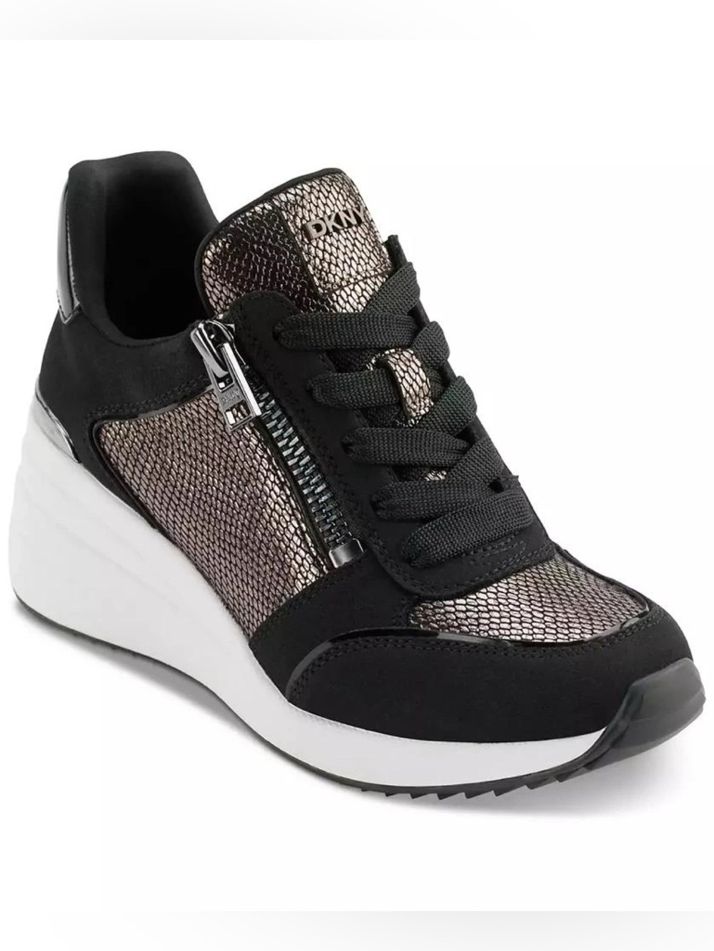 DKNY• Women's Kalina Lace-Up Wedge Sneakers